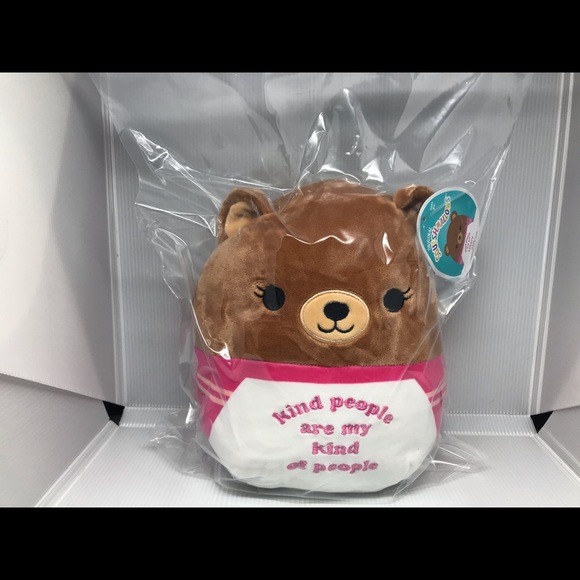 NWT Hilary the Bear 8in Squishmallow Series 42 "Kind People Are My Kind..." - Picture 5 of 5